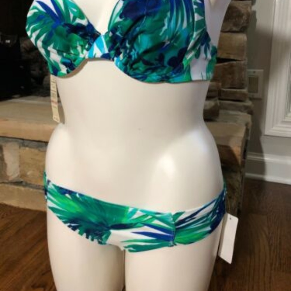 Tommy Bahama Halter 34D S Hipster Swim Suit - Picture 4 of 6